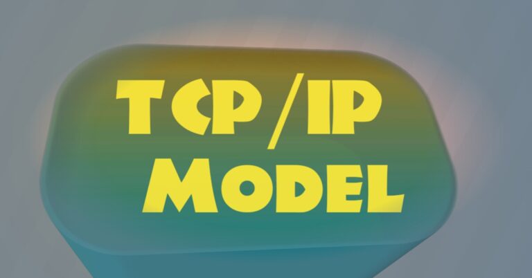 What is TCP/IP model and explain its four layers?