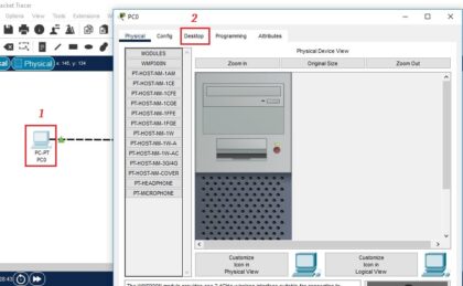 How to Connect Computer to a Router in Cisco Packet Tracer - CCNA ...