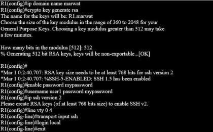 How to Configure SSH In a Cisco Router Step-by-Step - CCNA Practical Labs