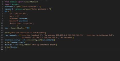 How to Automate Network Access With Python Netmiko Library part-1 ...