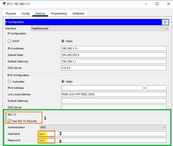 enabling 802.1x on pc enabling 802.1x on pc
