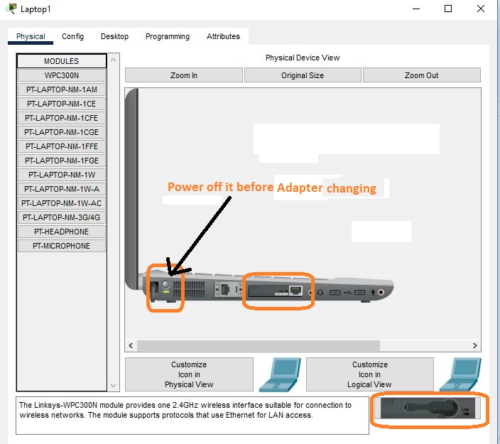 Laptop Configuration