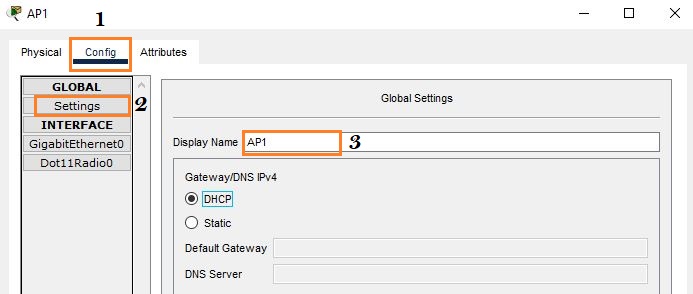 Rename the APs. Rename the APs.